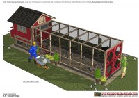 L102 - Chicken Coop Plans Construction - Chicken Coop Design - How To Build A Chicken Coop_03